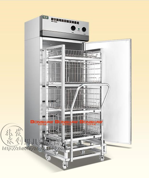 【豪華型熱風(fēng)循環(huán)】商用帶推車消毒柜 RTP-400FC 筷子分餐盤