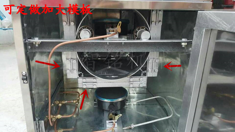 商用蛋卷機 雞蛋卷機 脆皮蛋卷機加大雙灶頭效率高