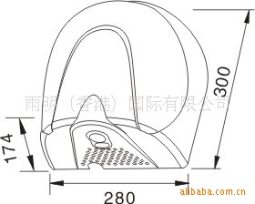 供應酒店衛浴電器 信達干手器,高速干手機,新款高檔干手器